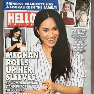 Hello Canada Magazine Nov. 18, 2019 Meghan Markle, Prince Harry, Charlize Theron
